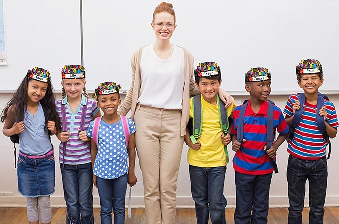 WaaHome Paper Crown Hats