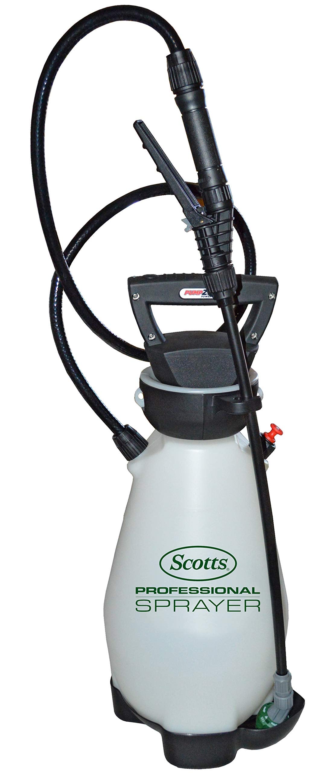 Scotts 2 Gallon Lithium-Ion Battery Powered Sprayer with Pump Zero Technology, Rechargeable Lawn & Garden Tank Sprayer, Model 190567