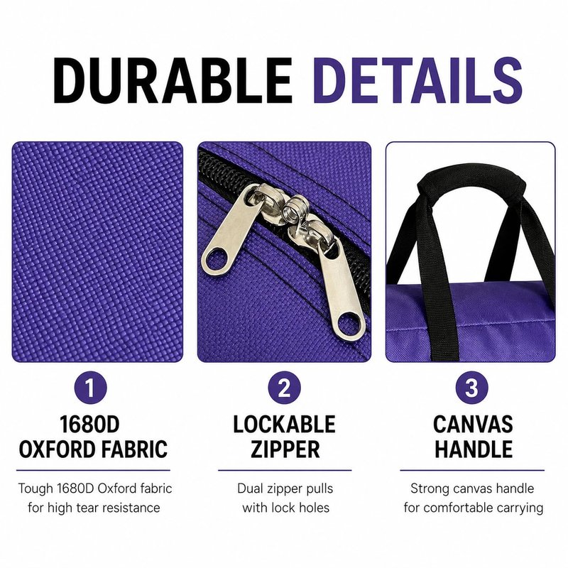 HaoHakka Extra Large Duffle Bag for Travel, Big XL Oversized Foldable Duffel Storage Bags with Reinforced Handles & Lockable Zipper - Black, 100L
