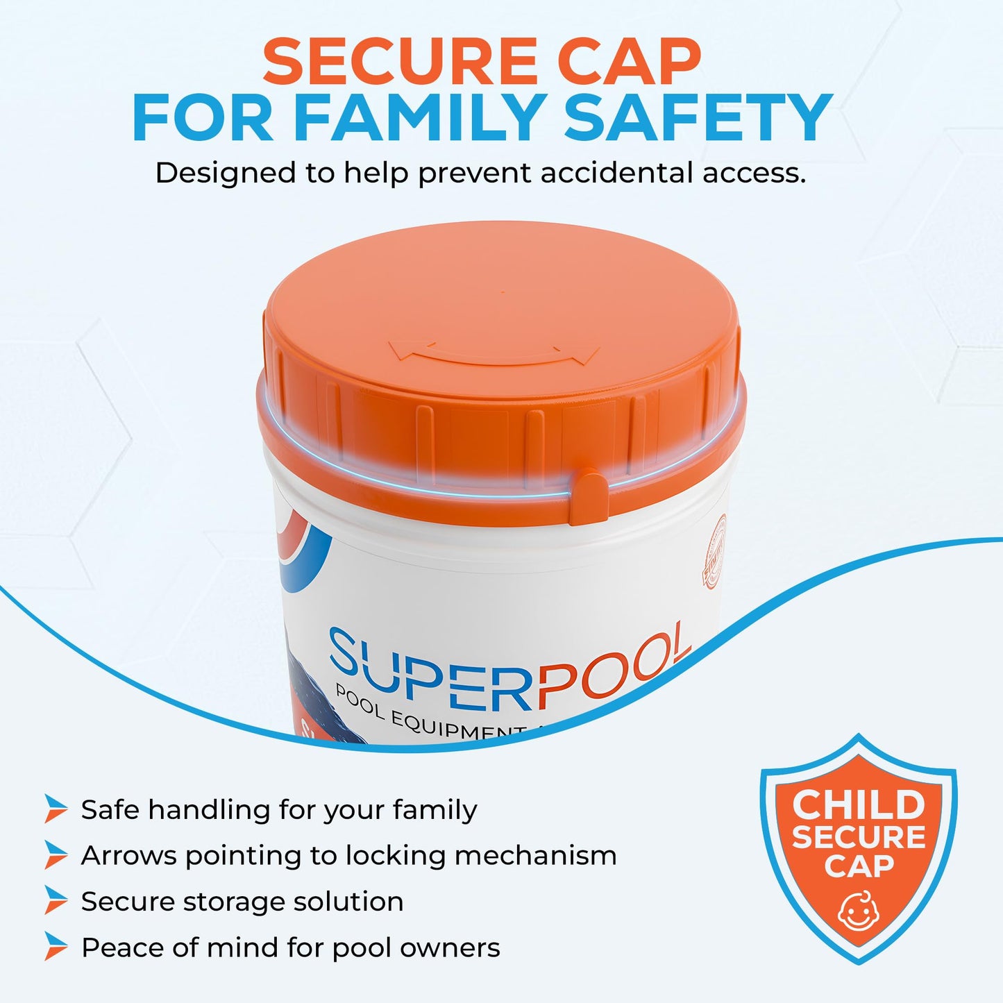 SuperPool pH Up for Swimming Pools, Hot Tubs & Spas – Fast Dissolving Granular pH Increaser, Raises Low pH Levels, Clear Balanced Water, Professional Pool Chemicals