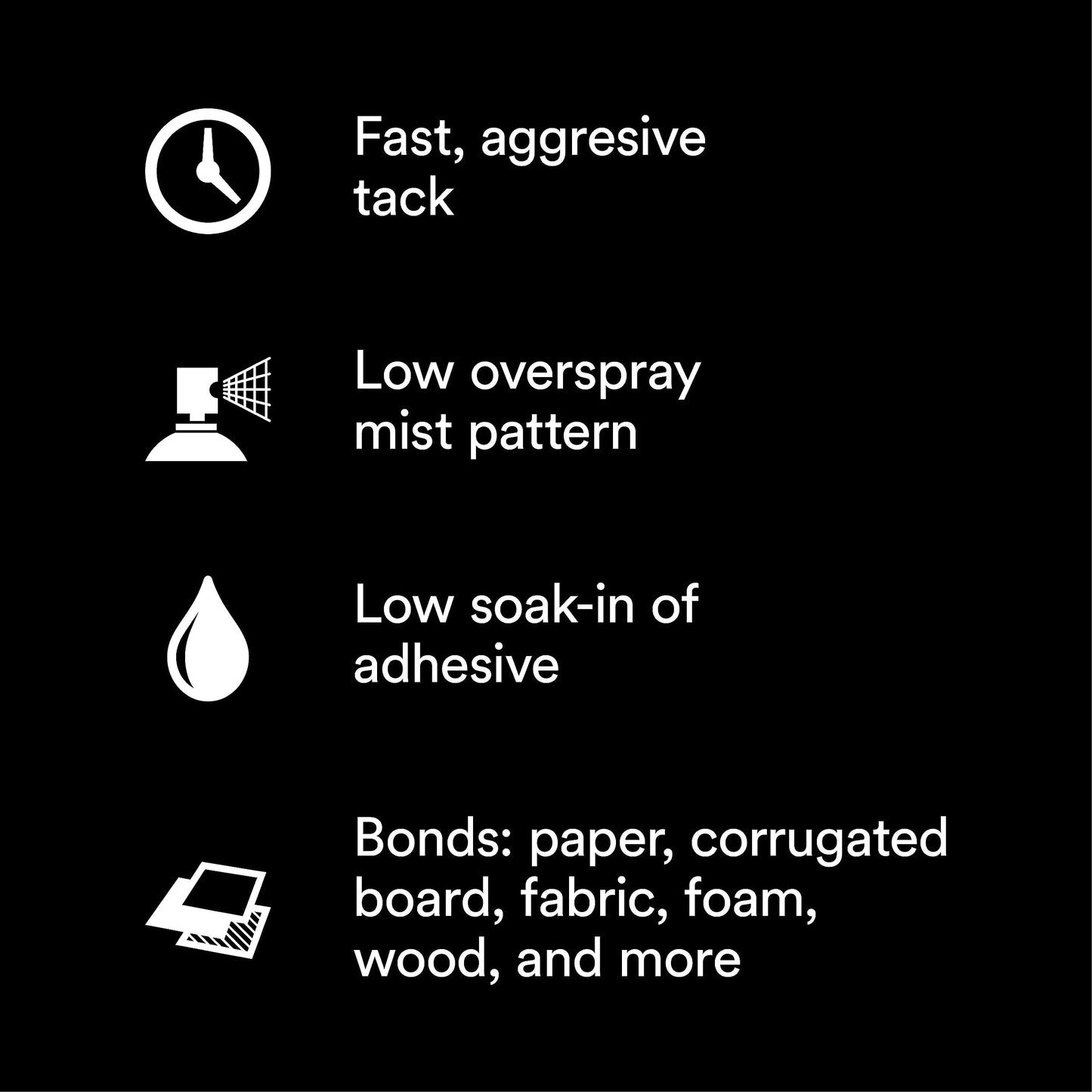 3M Super 77 Multipurpose Permanent Spray Adhesive Glue, Paper, Cardboard, Fabric, Plastic, Metal, Wood, Net Wt 16.75 oz