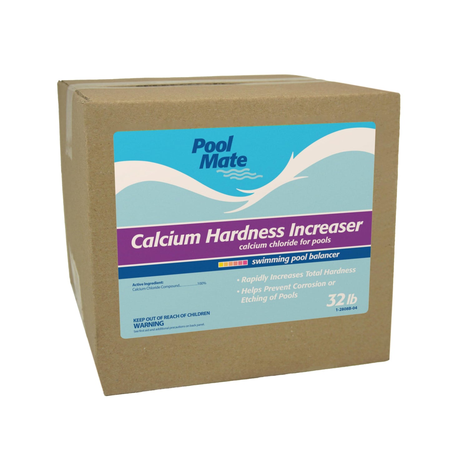 Pool Mate 32-Pounds Premium Calcium Hardness Increaser for Pools, 100% Calcium Chloride