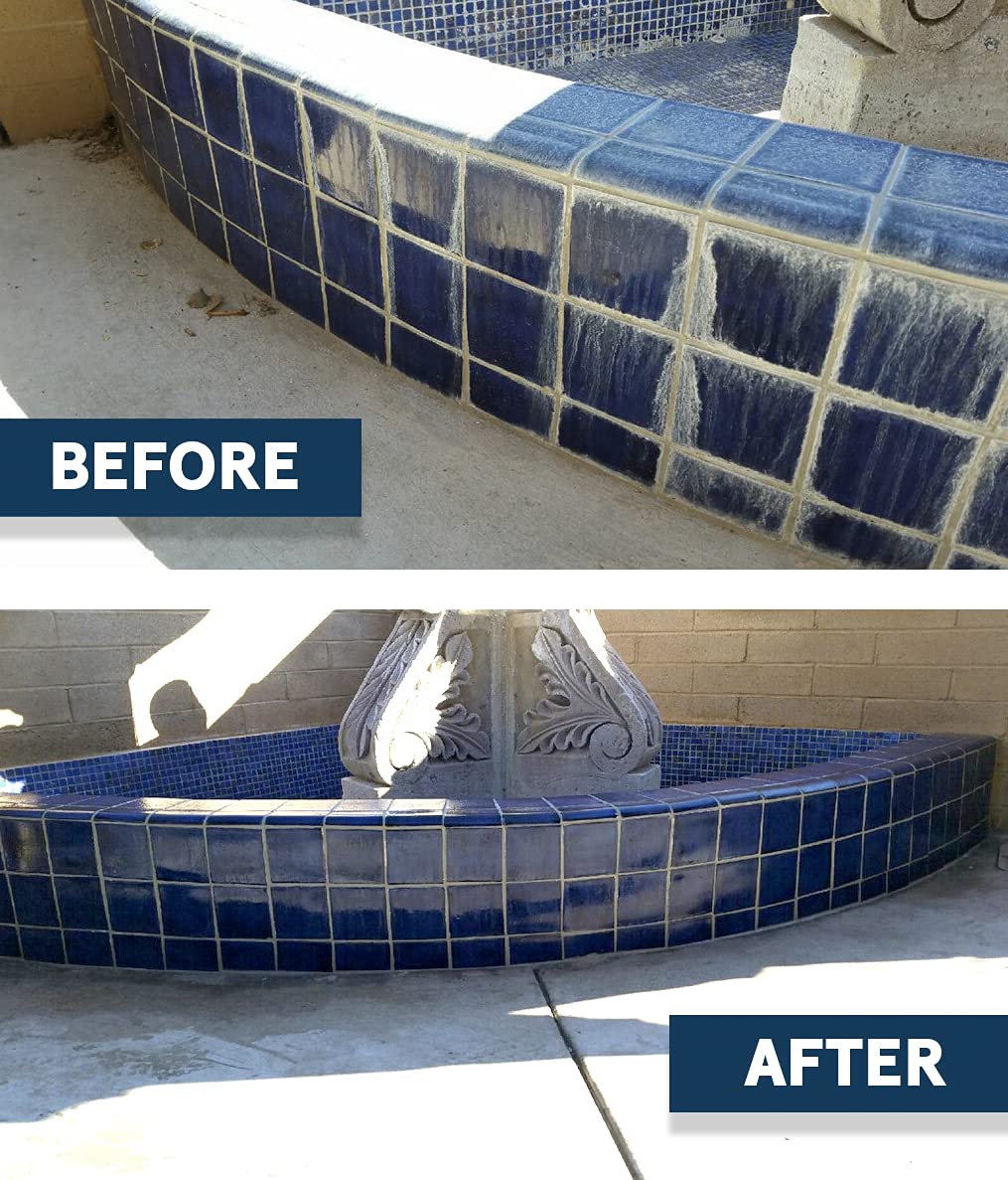 LayorCare Heavy Calcium Releaser - Removes Calcium Build Up on Pool Tile, Stone, Decks - 32 Fl Oz
