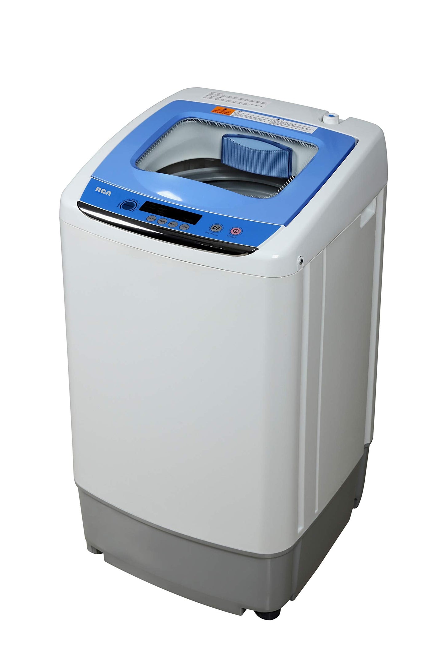 HAMILTON BEACH 0.9 Cu Ft Top Load Portable Washing Machine Washer on Wheels, White