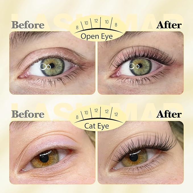 8-12MM Natural Lash Clusters Short Eyelash Clusters Clear Band Cluster Lashes Extensions Wispy Individual Lashes CC Curve Fluffy Pestañas Postizas Naturales 108PCS Cluster Eyelash Extensions