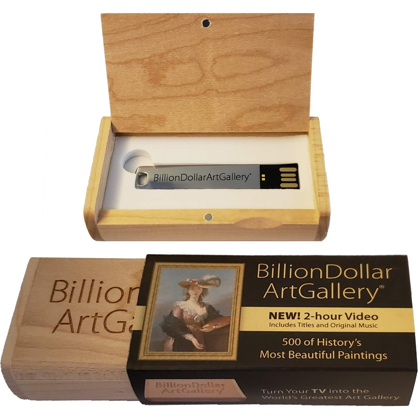 BillionDollarArtGallery® Transform your TV Into Wall Art | Display 500 Of The World's Most Iconic Paintings | Art TV | Unique Gift | Home Décor | Living Room Decor | Wall Art