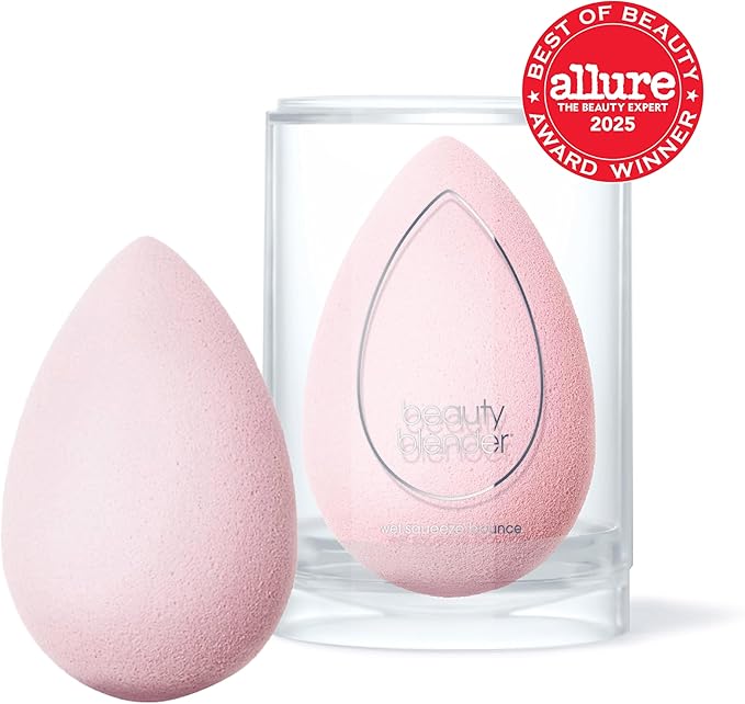 Beautyblender® Bubble Beauty Blender Makeup Sponge, Super-Soft Foam Easily Blends Foundations, Powders & Creams, Made in USA, Reusable, Washable, Streak Free Application
