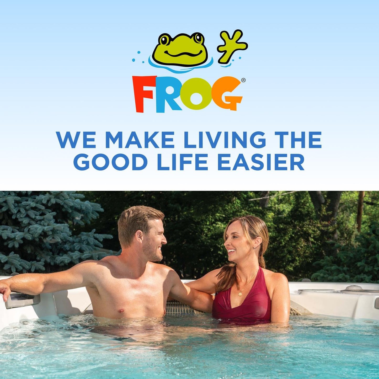 FROG Maintain for Swim Spas - Non-Chlorine Shock for Use With @Ease Floating System - Single Dose Packets for Easy Spa Maintenance & Treatment - 2 Pack