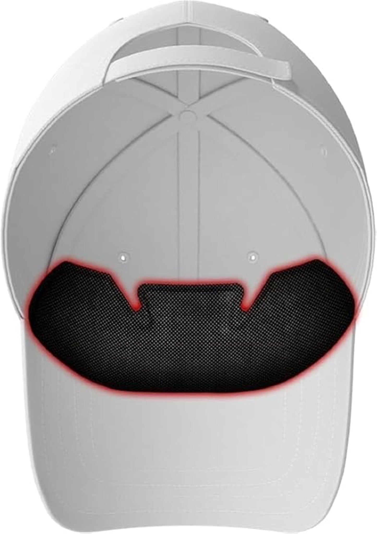 Golf Hat Sweat Liner – Prevents Stains & Odor by NoSweat- Patented Technology Made in The USA (3) Blk