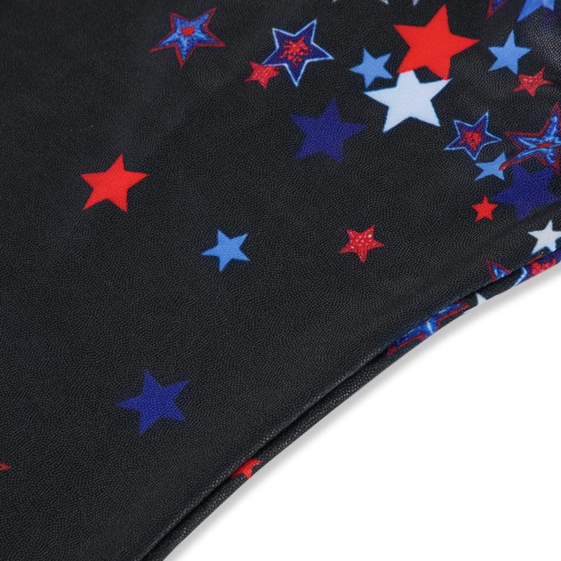 Gymnastics Leotards for Girls Toddler Ballet Dance Tumbling Outfits 3t 4t Kids Sleeveless Gymnastic Biketard with Shorts Sparkly Dancwear Unitards Clothes Bodysuit (Blue Red Stars, 3-4T)