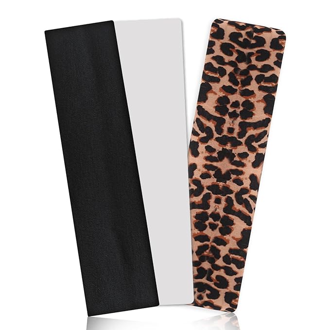 Headbands for Women Non Slip Head Bands for Women's Hair cute elastic womens headbands Soft Cotton Cloth Fashion floral headband for women for Daily Workout Sports Running Yoga