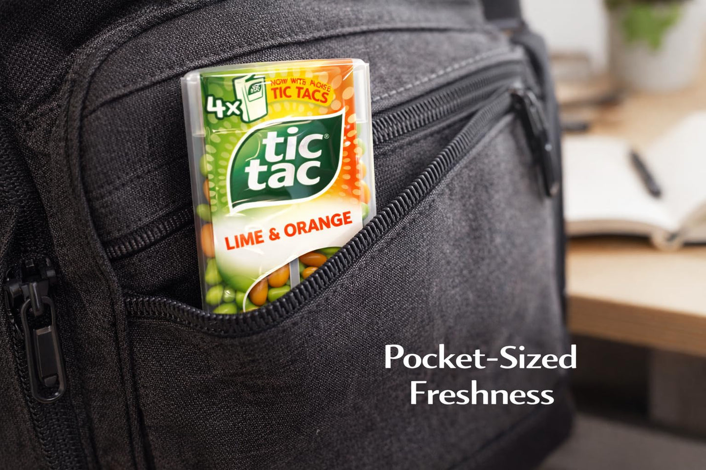 Tic Tac Freshmints 12 Pack Lemon and Orange Flavoured Breath Freshening Mints Pocket Sized Flip Top Dispensers Long Lasting Freshness Refreshing Mints Ideal for Travel Car Office or On The Go Convenie