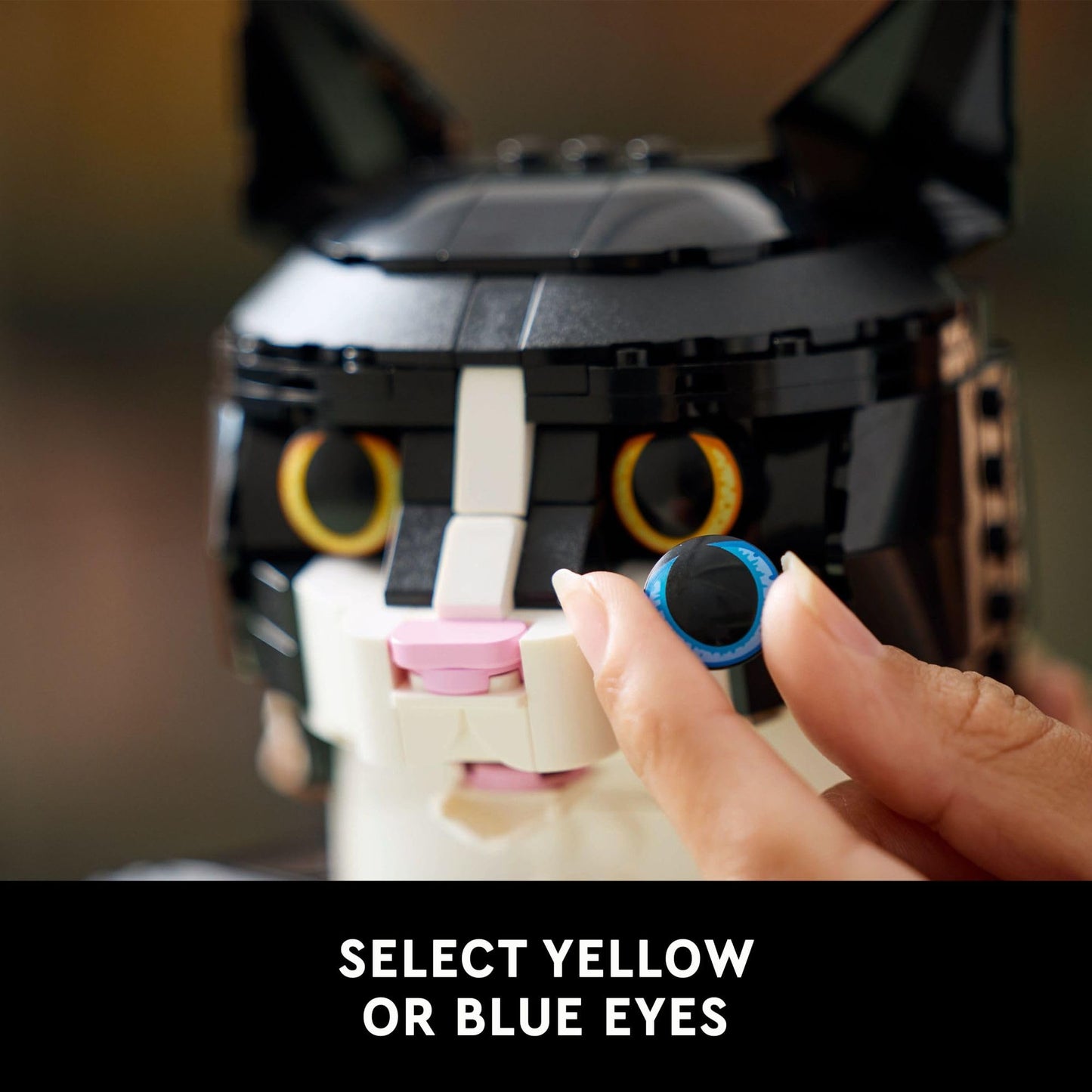 LEGO Ideas Tuxedo Cat - Building Sets for Adults, Ages 18+ - DIY Crafts Kit for Home Decor, Living Room or Bedroom - Gift for Christmas - 21349