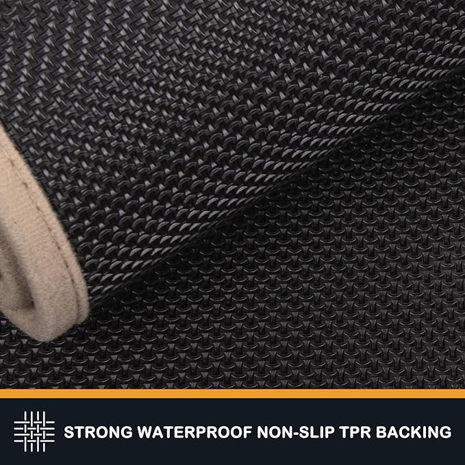 PURRUGS Dirt Trapping Door Mat 24" x 35.5", Non-Slip Machine Washable Entryway Rug, Dog Doormat, Indoor Front Door Mat, Super Absorbent Entry Rug for Muddy Shoes & Paws, Taupe