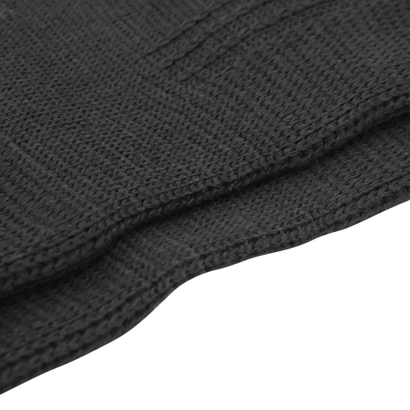 Luwint Kid Compression Ankle Brace Sock Support, Knitted Ankle Sleeve for Boys Girls, Youth Ankle Support for Sprains, Tendonitis, Arthritis, Basketball Running Soccer Dance Fitness, 1 Pair Black