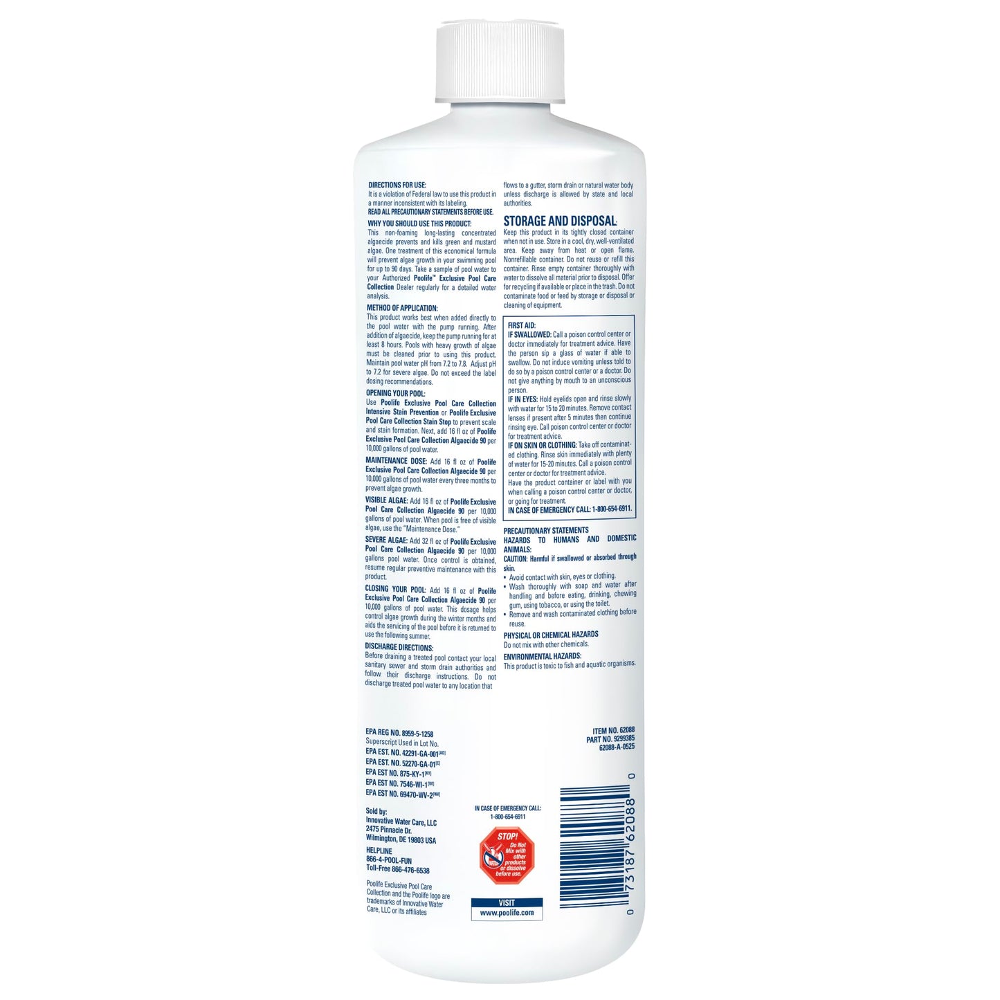 Poolife Algaecide 90 1QT