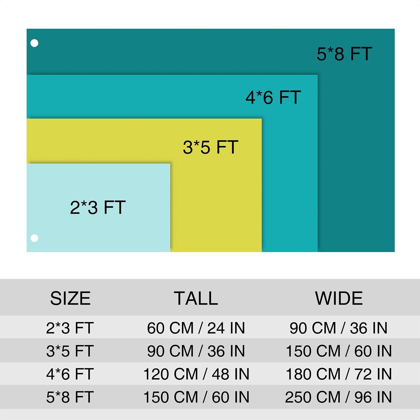 Double Sided Custom Flag 3x5 FT Personalized Outdoor Flags Banners Design Print Your Own Logo/Picture/Photo/Text Customized Indoor outdoor decoration Gift 3x5 Foot