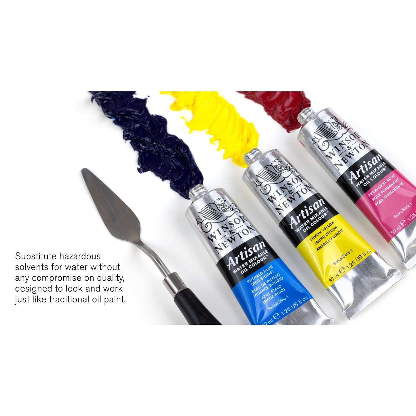 Winsor & Newton Artisan Water Mixable Oil Colour, 6.75-oz (200ml), Cadmium Orange Hue