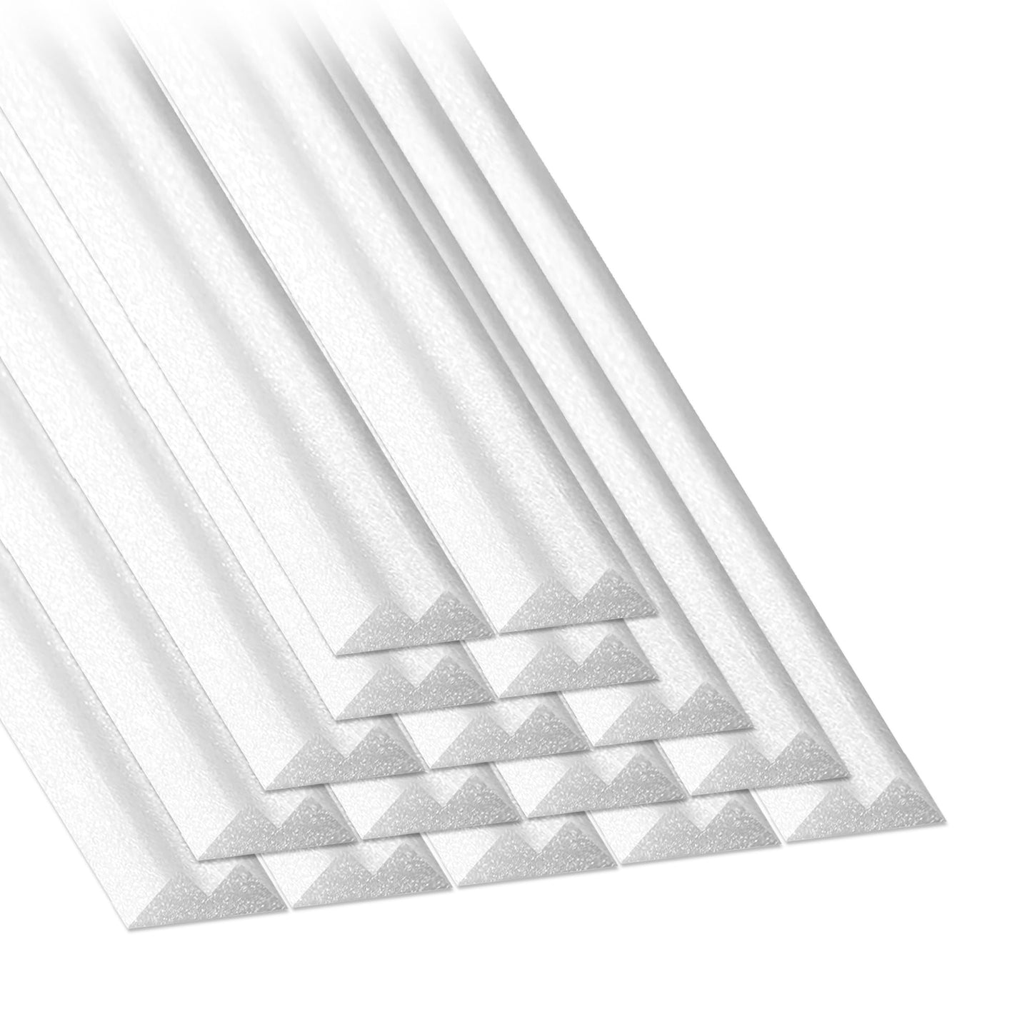 Desunqin 46.5" 16PCS Peel and Stick Pool Cove for 18' Round Above Ground Pool, Closed Cell Foam Peel and Stick Above Ground Pool Cove with Adhesive Backing, Protect Pool Liner, Prevents Excess Wear