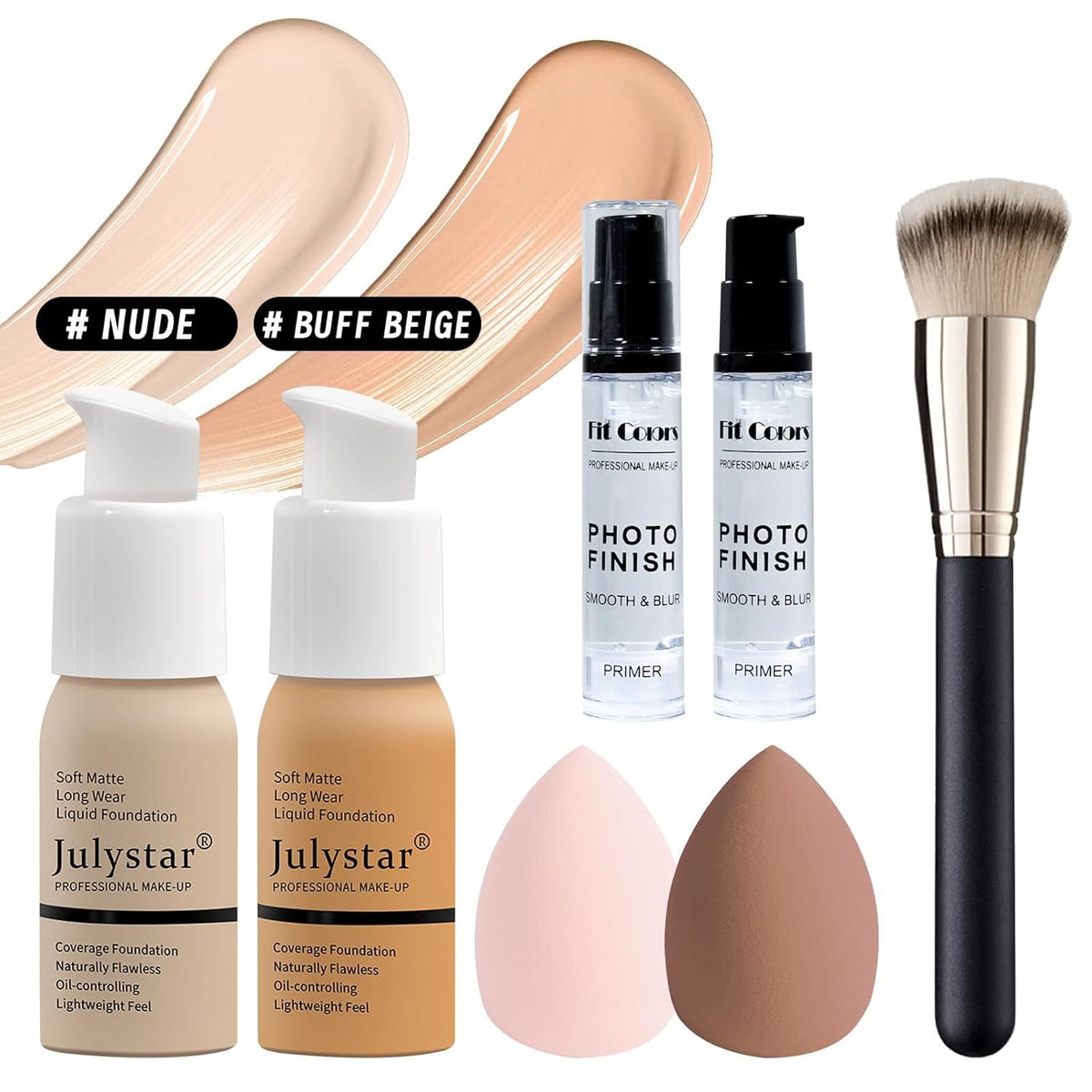 Makeup Set, Makeup Set Kit for Women Girls Teen Full Kit, Multipurpose Makeup Set, Professional & Beginner Makeup Kit Include Foundation, Face Primer, Eyeshadow Palette, Cosmetic Bag