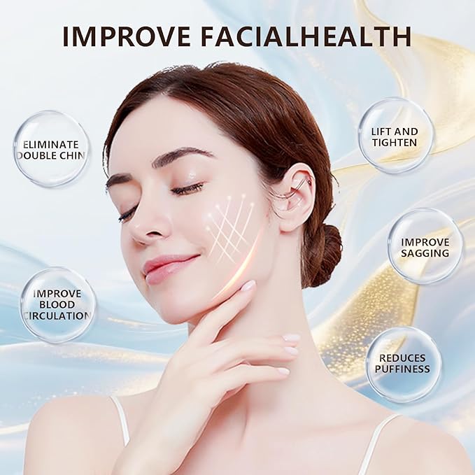 3 Pack Lymphatic Contour Face Brush, Lymphatic Drainage Contour Face Brush Massager with Prtective Case, Fit The Skin Precisely