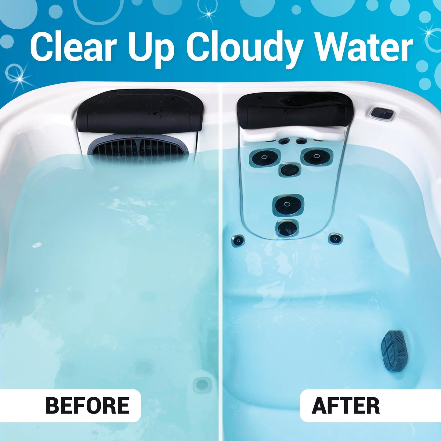 Bio Ouster Hot Tub Chemicals Kit Complete Hot Tub Cleaner Kit with 3in1 Weekly Care, Power Purge Jet Cleaner, Towel, Measuring Cup for Standard and Inflatable Spas Made in USA
