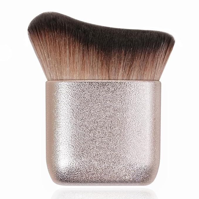 Self Tanner Brush GOERTI Body Makeup Brush for Flawless Leg Makeup, Kabuki Foundation Makeup Brush for Face & Body, Full Coverage Tanning Blend Applicator for Self Tanner, Bronzer & Lotion Tan Mousse