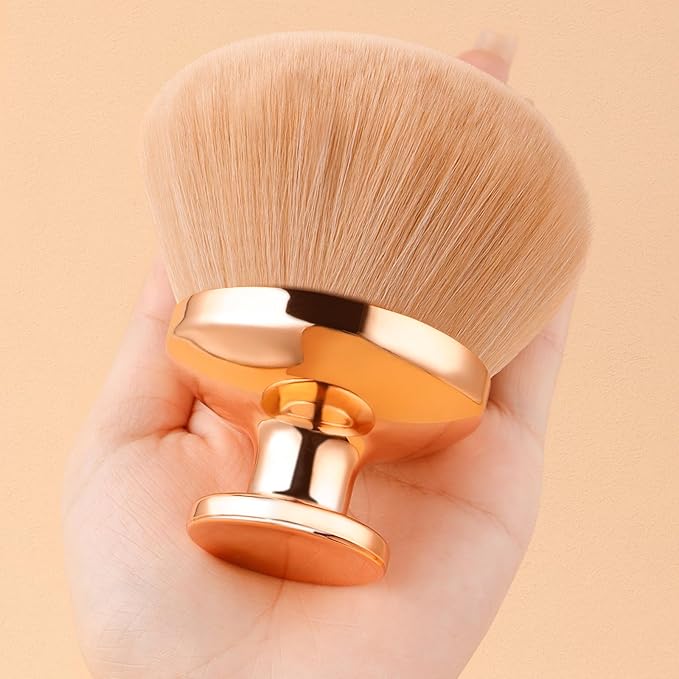 docolor Self Tanner Brush Extra Large Body Makeup Brush, 3.5 Inch Width, Soft synthetic hair Tanning Brush for Foundation, Self-tanners, Bronzer, Powder Self Tan Back Applicator Face&Body Makeup Brush