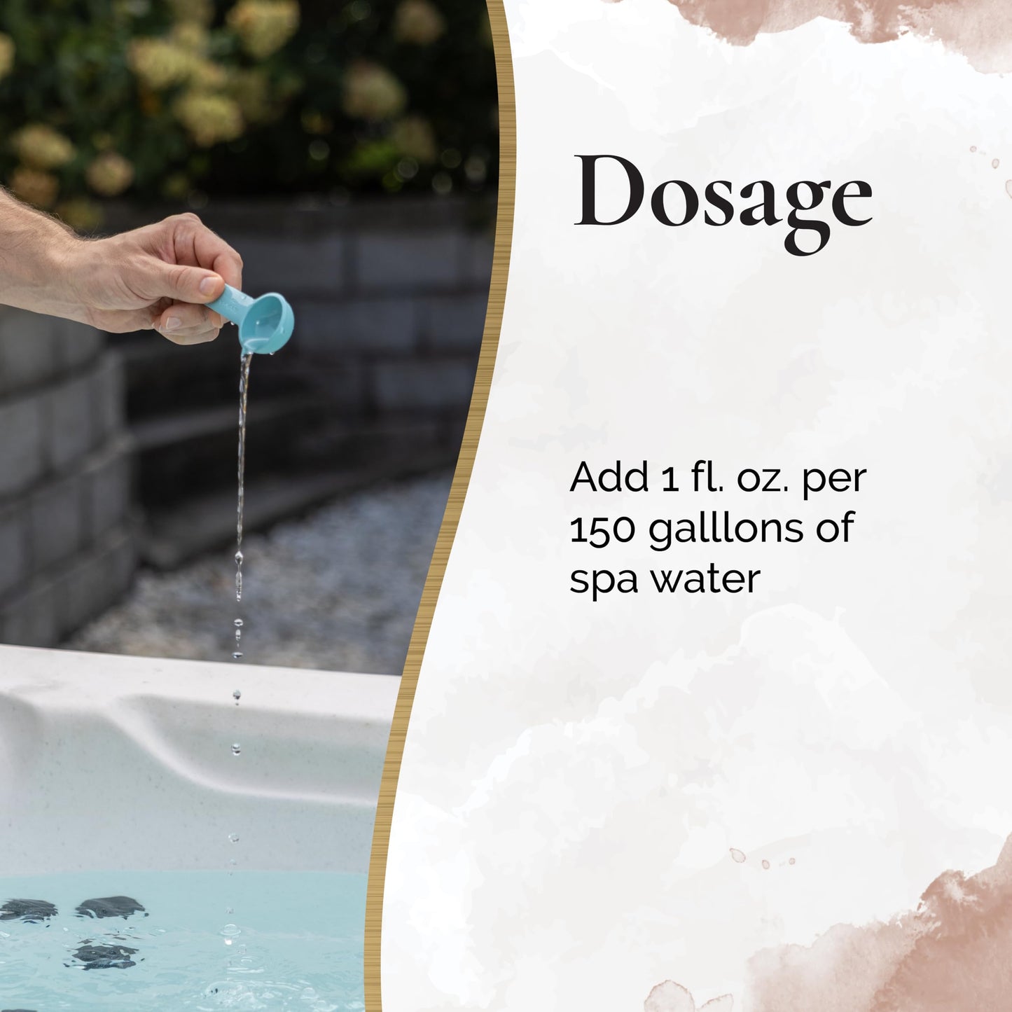 Sirona Spa Care Simply Sanitizer – Step 3 in The 3-Step Sirona Simply Chlorine-Free & Bromine-Free System for Spas & Hot Tubs, 16 fl oz (82317)