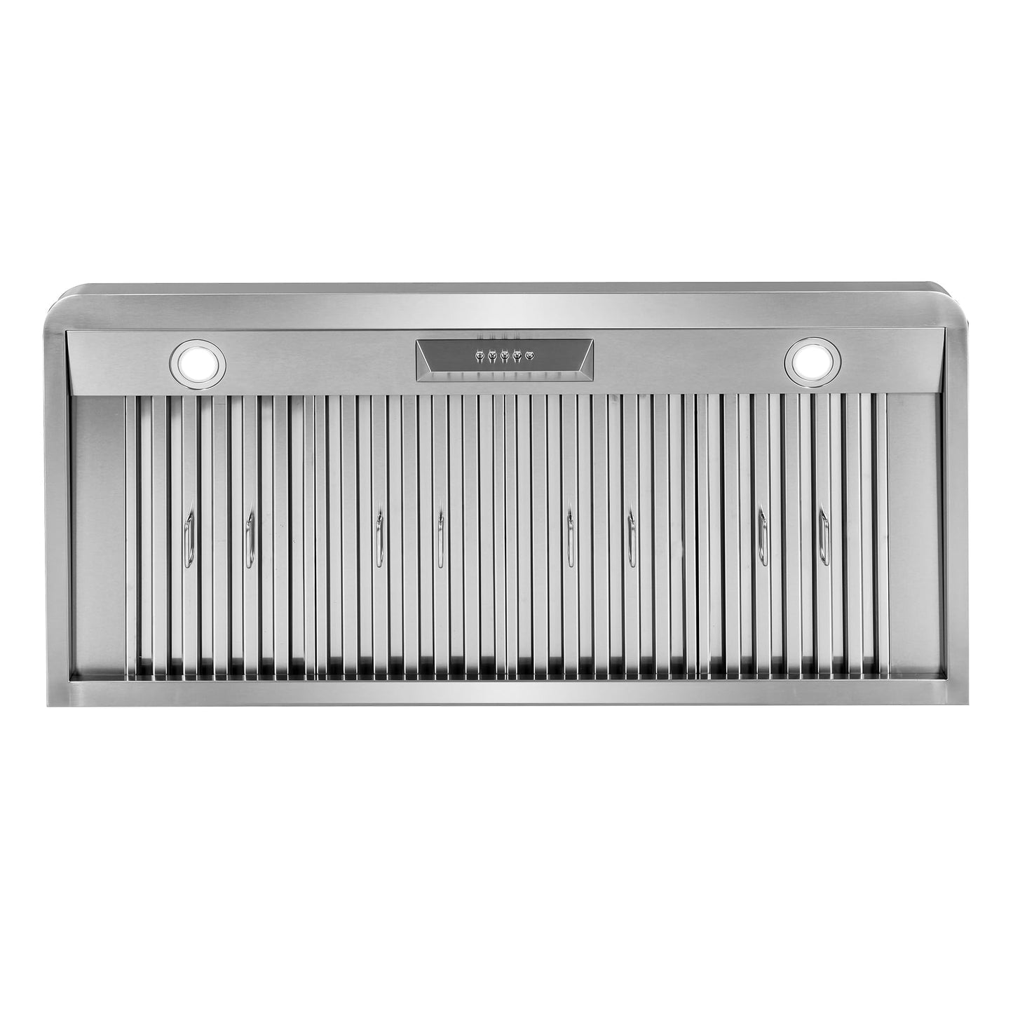 COSMO COS-QB48 48 in. Haven Collection 500 CFM Ducted Under Cabinet Range Hood, Button Control, LED Lights, Stainless Steel