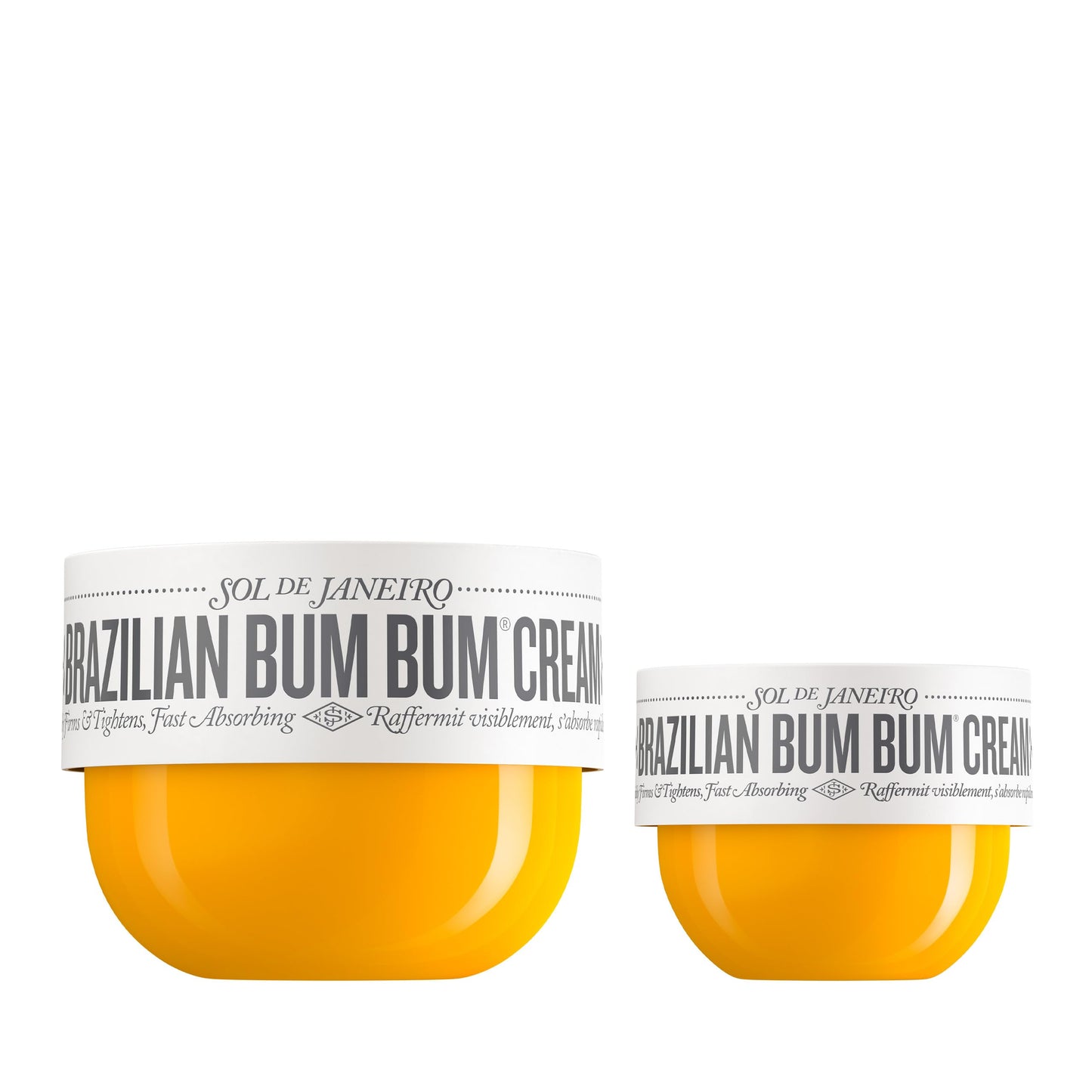 Sol de Janeiro Brazilian Bum Bum Cream Set | Full Size and Travel Size Bundle, Amazon Exclusive