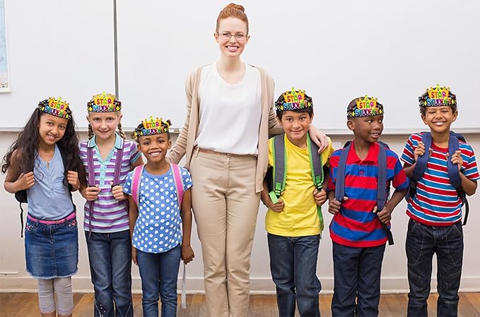 WaaHome Paper Crown Hats