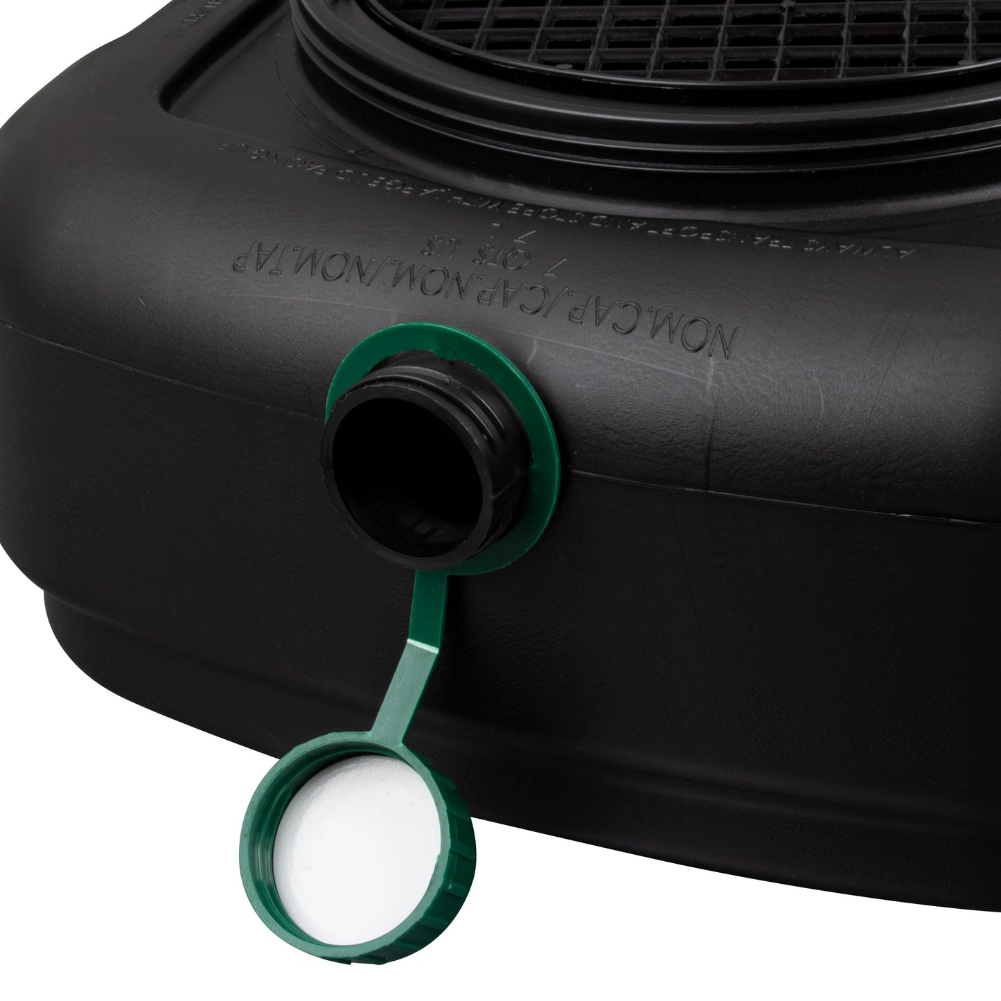 Scepter AM07029 7.3 Quart Oil Drain Pan with Lid, Filter Drain Screen, and Pour Spout for Automotive Fluids Including Engine Oil, Anti-Freeze, Transmission Fluid and More, 12" x 12-3/4" x 5.6"