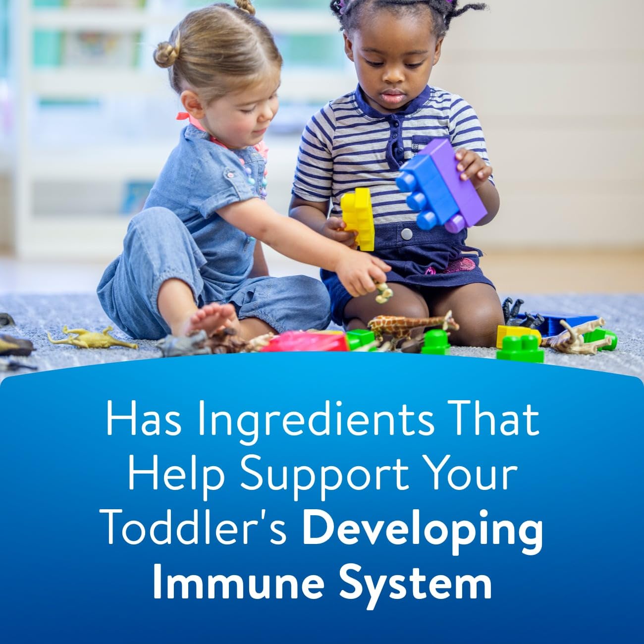 Go & Grow 360 Total Care by Similac Toddler Nutritional Drink, Has 5 HMOs, Powder, 24-oz Can