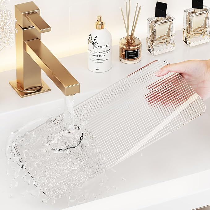 2 Tier Corner Bathroom Counter Organizer, Cosmetic Skincare Organizer, Bathroom Countertop Perfume Tray Vanity Organizer, Kitchen Spice Corner Storage Shelf | Cosmetic Skincare Organizer