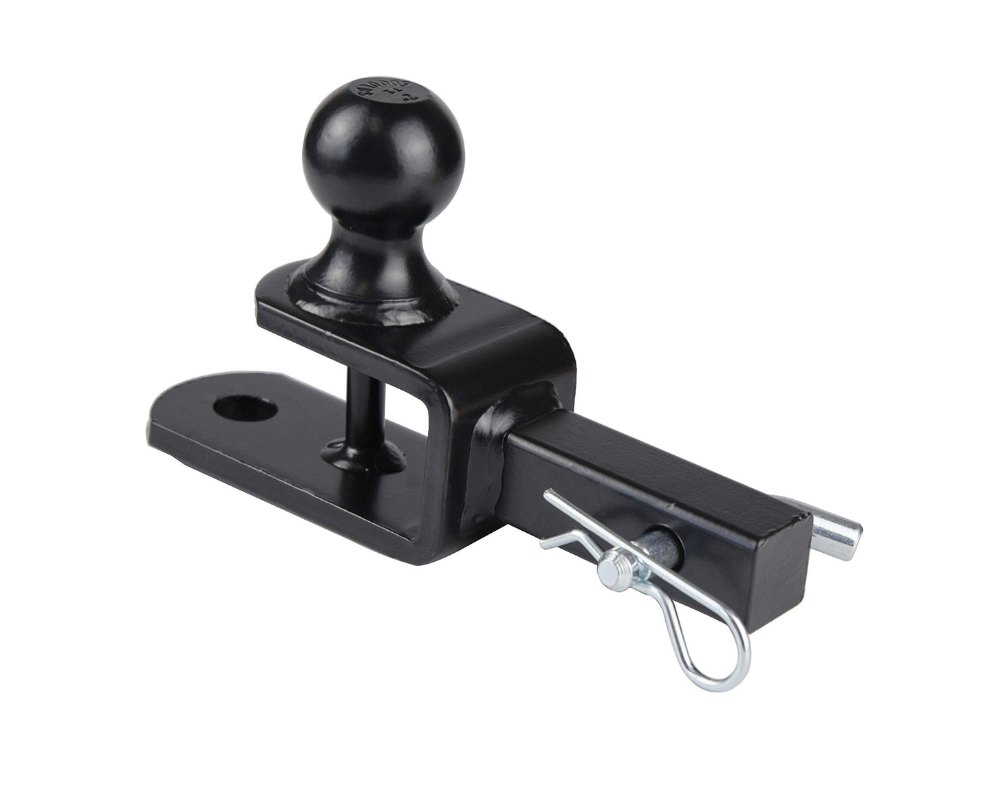 TOPTOW ATV/UTV Trailer Hitch Towing Ball Mounts, 2-Inch Ball, Clevis Pin, Fits 1 1/4-Inch Receiver