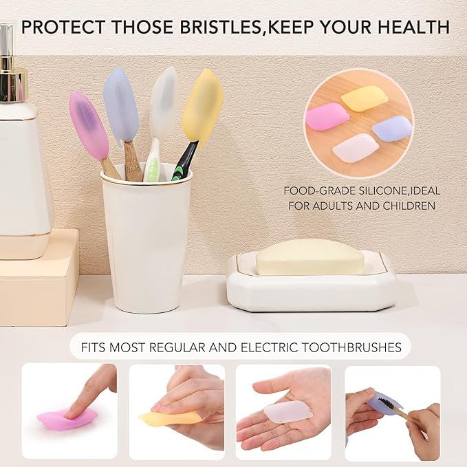 Muslish 21 Pack Travel Bottles for Toiletries, Leak-Proof TSA Compliant Silicone Travel Size Containers for Shampoo and Conditioner, BPA Free with Toiletry Bag (Apricot)