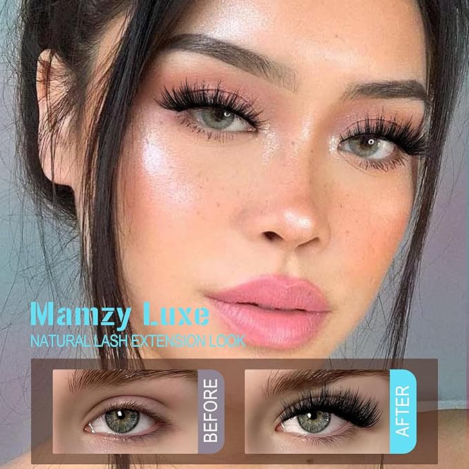 Wispy Eyelash Clusters Kit Manga Lash Clusters Kit 8-16MM 180Pcs Individual Lashes Clusters Natural False Eyelashes Spiky Thick Anime Cluster Eyelash Extension Kit by MAMZY LUXE