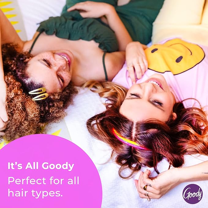 Goody SlideProof XXL Bobby Pins, 16 Ct, Black, Comfortable Bobby Hair Pins for Styling, Lock In Place, Pain-Free Styling Accessories for Women & Men, All Hair Types