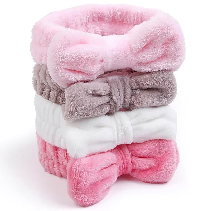 Huachi Skincare Headbands for Women Makeup Spa Headbands for Women Washing Face, Face Wash Head Band Christmas Gifts for Teen Girls