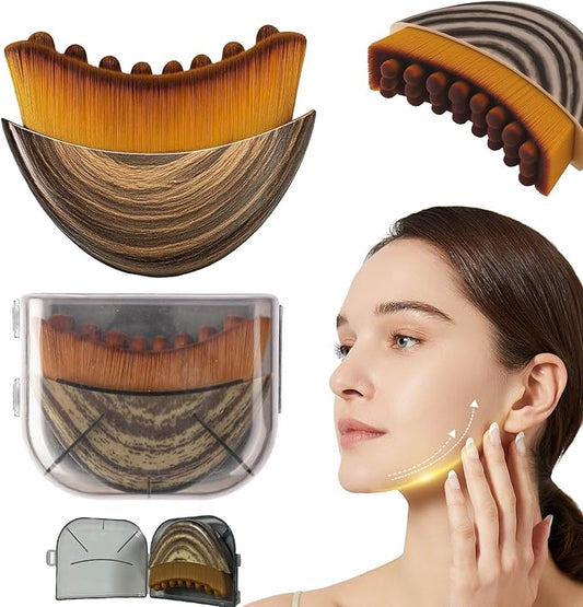 2026 New Lymphatic Contour Face Brush,Drainage Massager Facial Brush - Gentle Beauty Tool - Chin & Jawline Sculpting - for All Skin