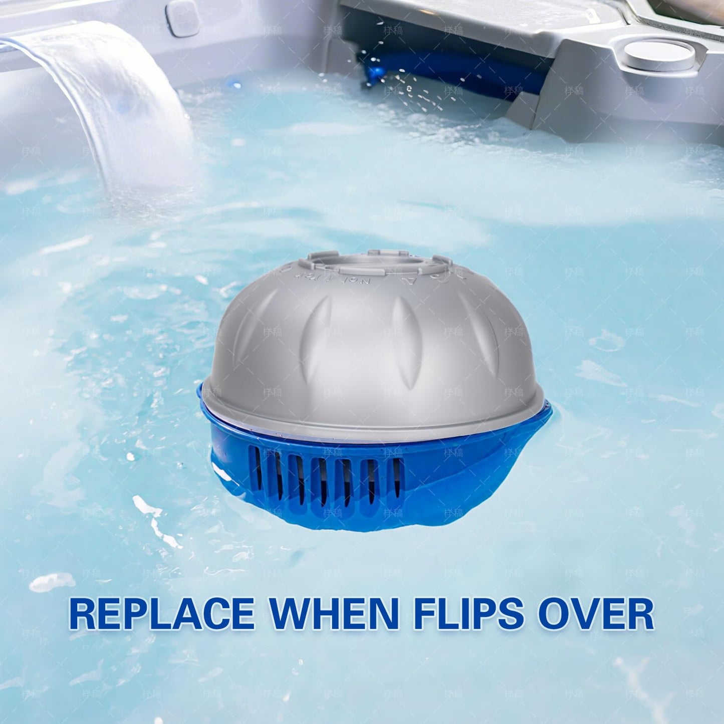Hot Tub Cartridge Compatible with Frog Ease Floating System Replacement for SPA Cartridges, Up to 600 Gallons, 3Pack