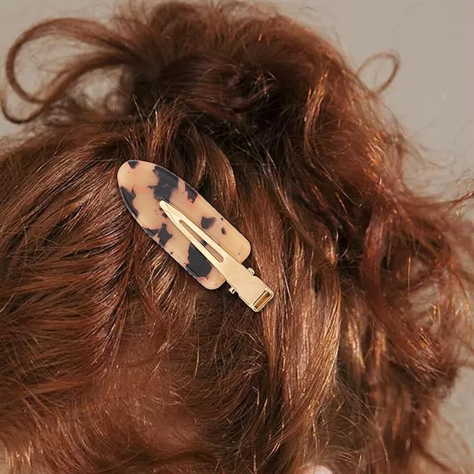 Canitor No Crease Creaseless Hair Clip for Women Neutral No Bend Hair Clips for Makeup Styling Accessories Alligator Barrettes Bangs Flat Clips Tween Teen Girls Gifts Trendy Stuff Stocking Stuffers