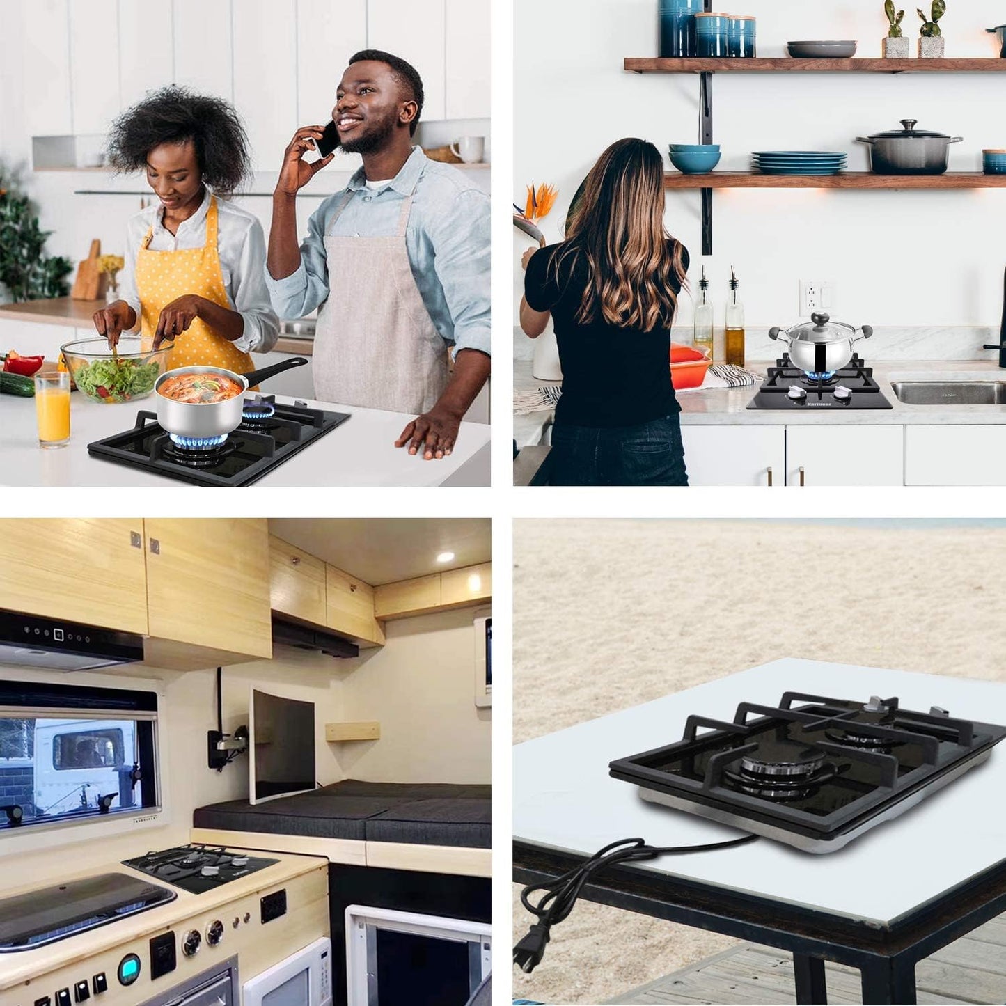 karinear Gas Cooktops (new 2 burner)