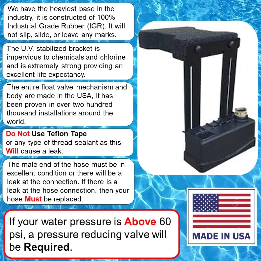Fill-O-Matic Premium Automatic Swimming Pool Water Leveler