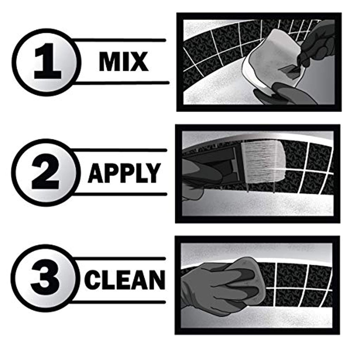 Pool Patch White Pool Tile Grout Repair Kit, 3-Pound, White