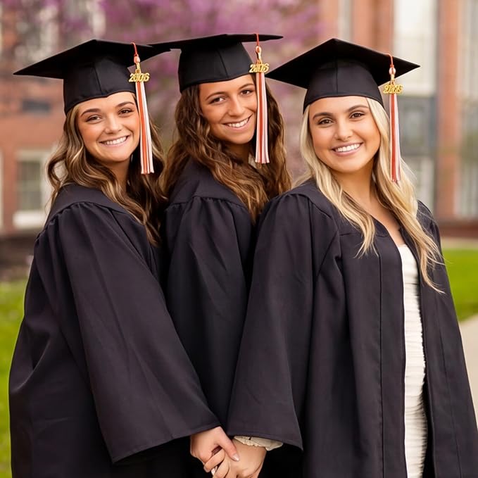 GraduationMall Single&Multiple Color Graduation Tassel with 2026 Year Charm 9"