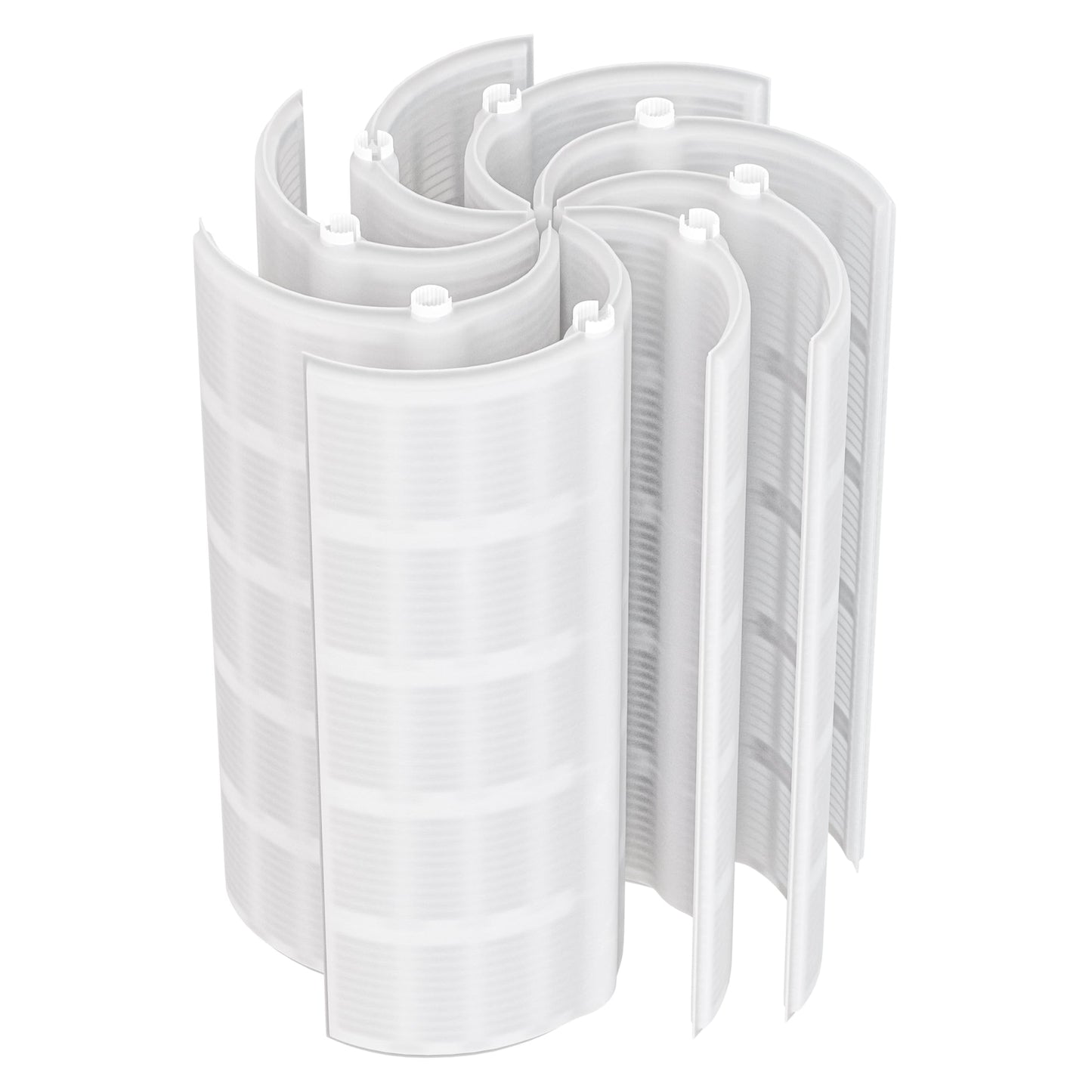 Cryspool® 1005 DE Filter Compatible with FNS Plus 60, 59003000, Jandy DEL/DEV60,DE6020, FS-2005, PFS3060, FC-9550,PG-1905, FG-1005, 7 Full + 1 Partial, 60 Sq.Ft DE Grid, 30 inch Height,1 Set