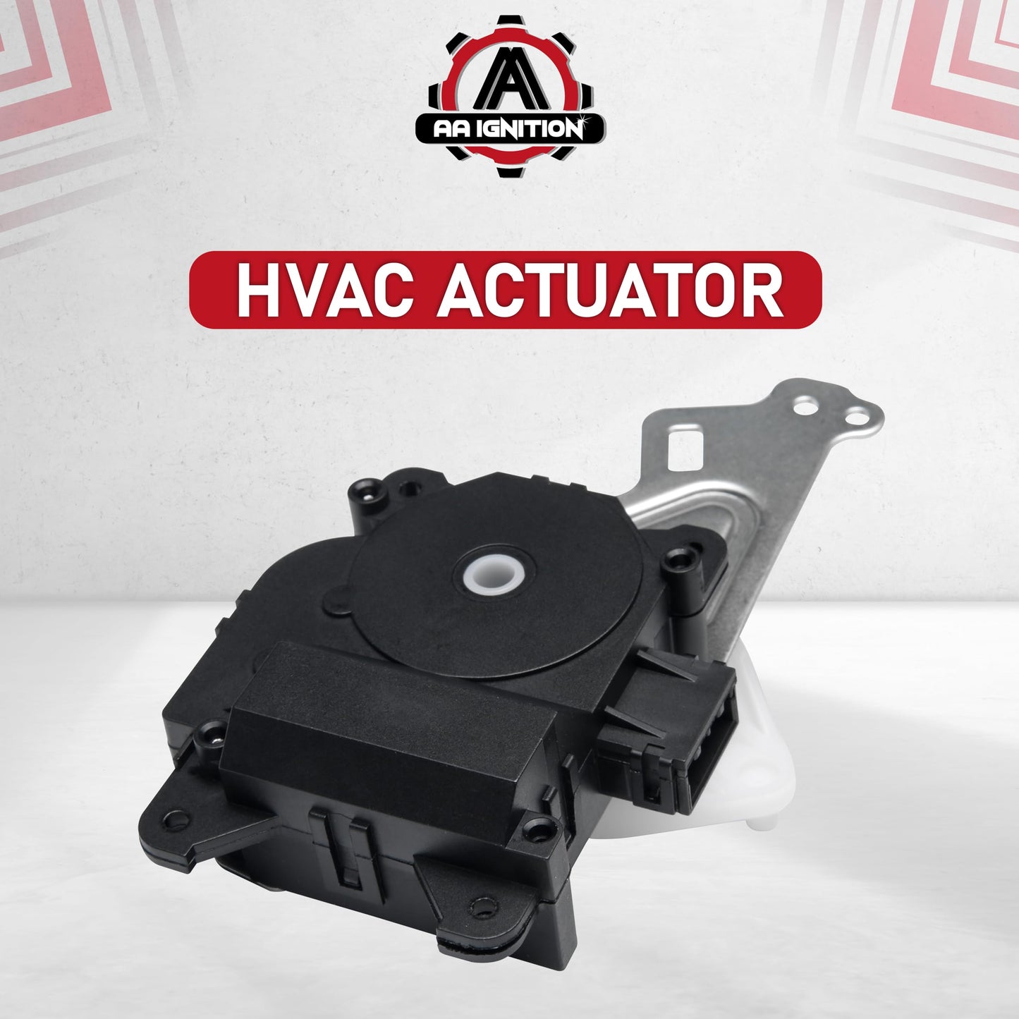 HVAC Air Blend Door Actuator Heater Replacement by AA Ignition - Compatible with Honda Vehicles - 2007-2011 CR-V - Replaces 604-340, 79160-SNE-A01 - Main Air Temperature Recirculation Actuator