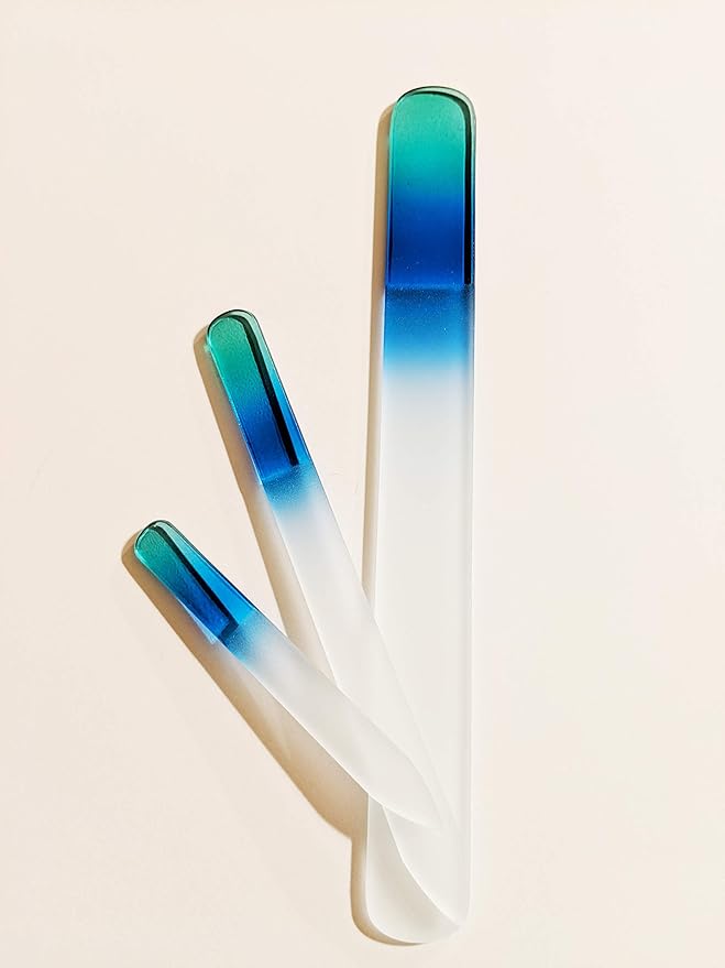 BywabeÃÂ© Etched Crystal Glass Nail File Set